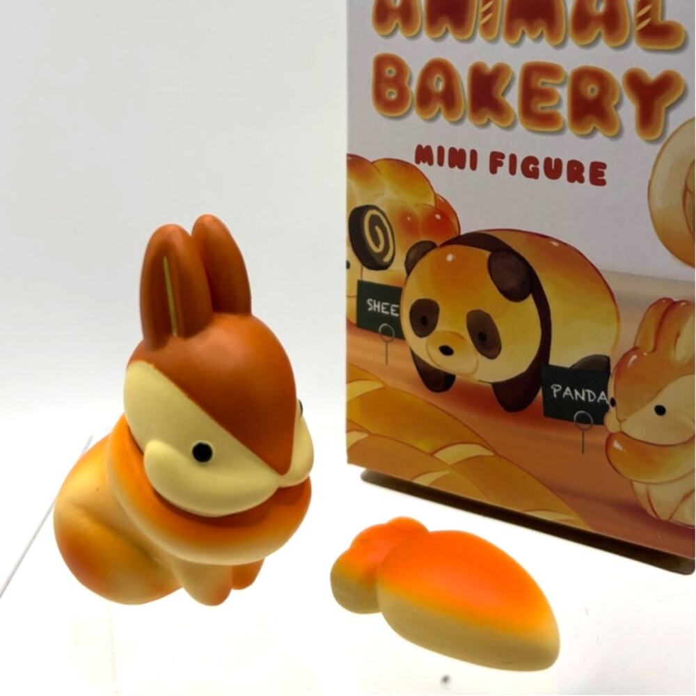New Dreams Fresh Bread Series 1, Rabbit with Carrot Mini Figure, Open Blind Box